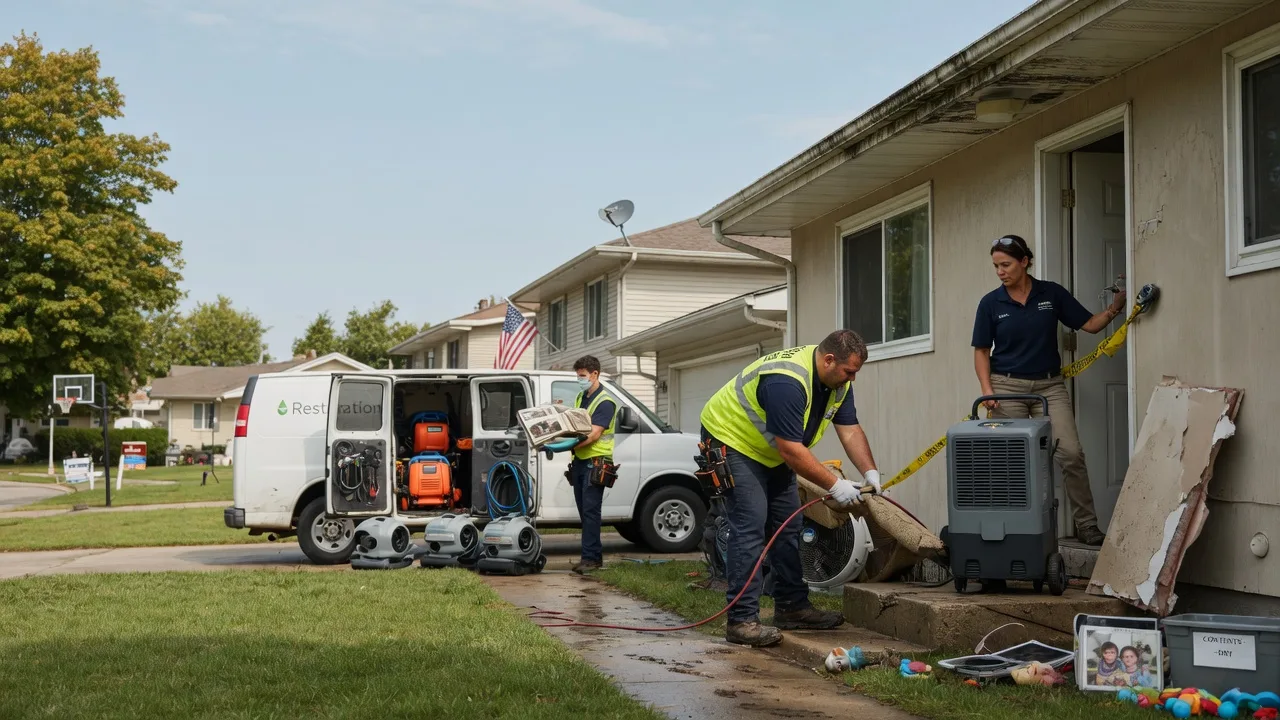 Water Damage Restoration in Eddyville, IL near me